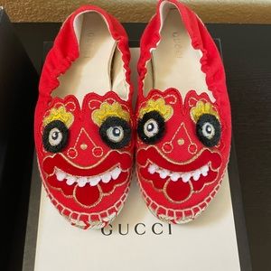 Gucci kids espadrilles Fabric upper and Rub